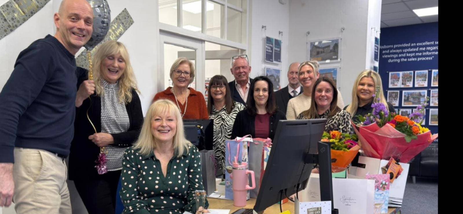 Celebrating Lynne’s Retirement After 27 Years at Hodsons